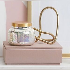 Capri Blue Mercury Iridescent Scented Candles for Home - Volcano (19 oz)